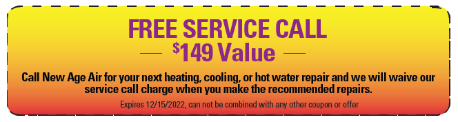New Age Air Fall 2022 Free Service Call